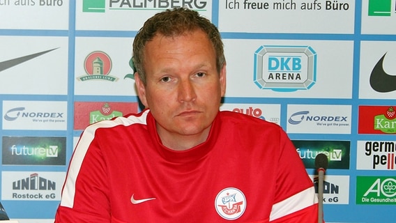 Trainer Robert Roelofsen von Hansa Rostock © Hansa Rostock 