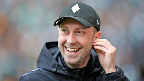 Trainer Ole Werner vom Fußball-Bundesligisten Werder Bremen © IMAGO / Pressefoto Baumann 