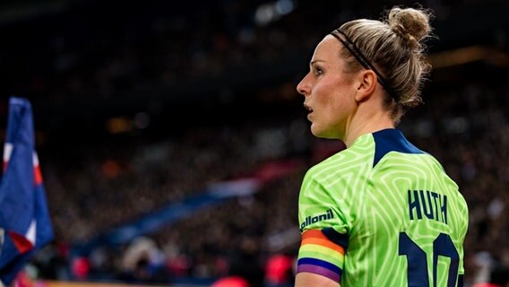 Fußballerin Svenja Huth vom VfL Wolfsburg © picture alliance / Eibner-Pressefoto 