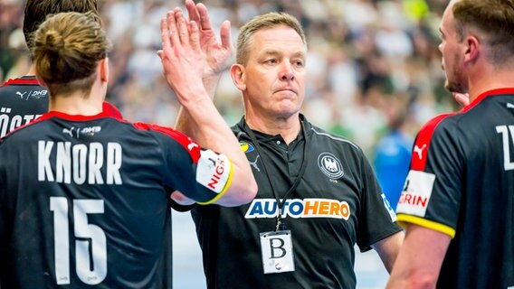 Handball-Bundestrainer Alfred Gislason © picture alliance/dpa | Sascha Klahn 