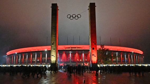 Das Olympiastadion in Berlin © IMAGO / Matthias Koch 