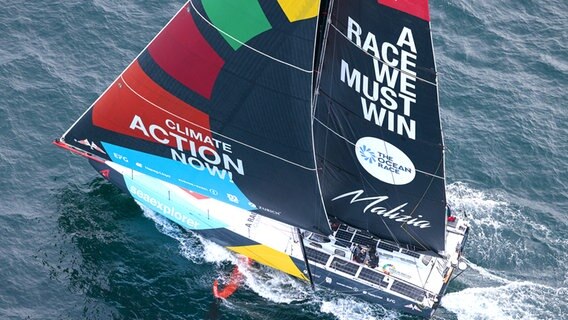 Das Team Malizia von Boris Herrmann © Sailing Energy / The Ocean Race 