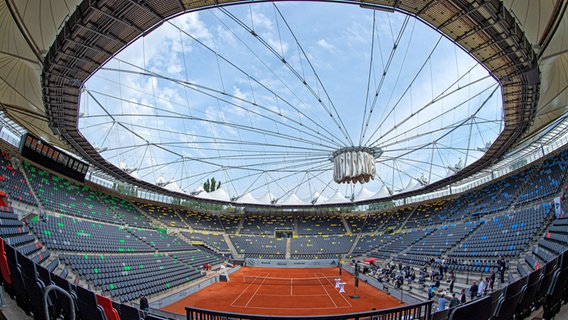 Das modernisierte Tennisstadion am Hamburger Rothenbaum © Witters Foto: Valeria Witters