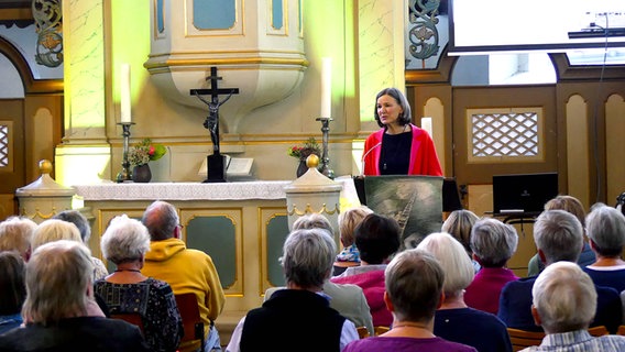 Heike Götz in Himmelpforten © NDR Foto: Heike Hellwege